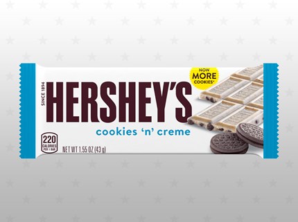 Hershey's Cookies 'n' Crème Bar förp/36st