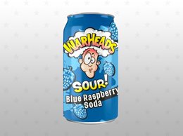Warheads Blue Raspberry Soda 24st/förp