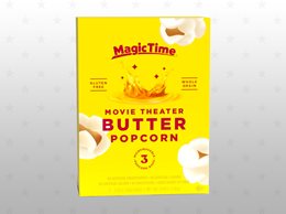 Magic time popcorn movie butter 12st/förp