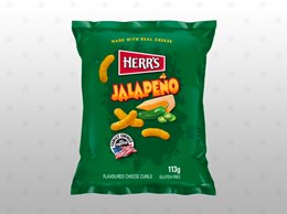 Herr's Jalapeno Poppers Cheese Curls 12units/pack